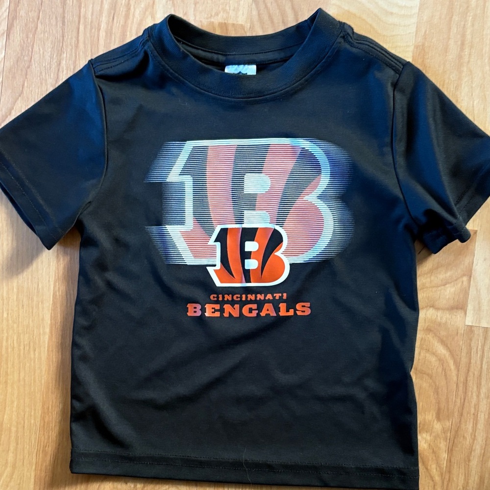 Cincinnati Bengals Kids Black T-Shirt 2T